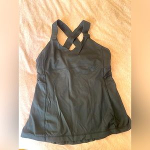 Lululemon black Tank Size 10